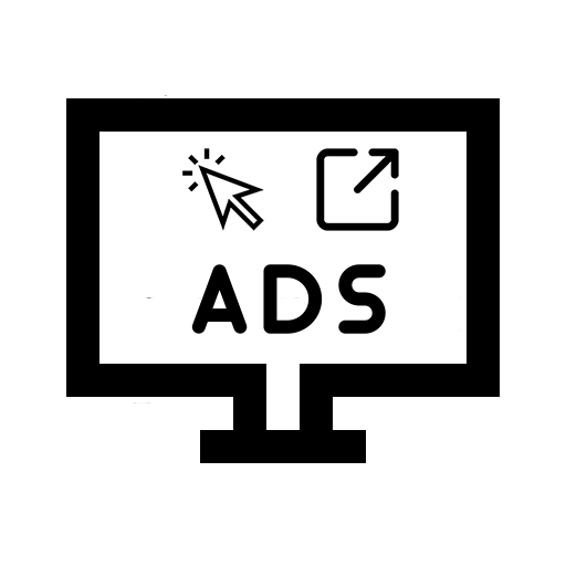 click on the ad unit + visits